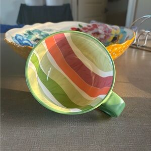 Starbucks stripes ceramic mug (2008 edition)